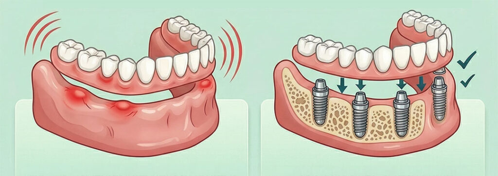 Implantes: Tratamientos de arcada completa​
